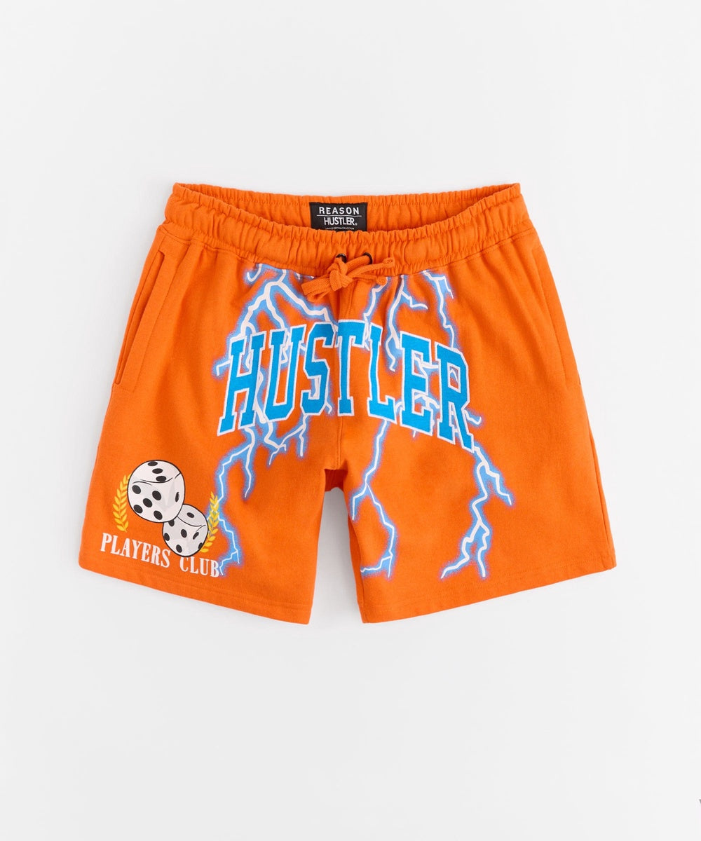 Hustler Players Club Short - Salmon