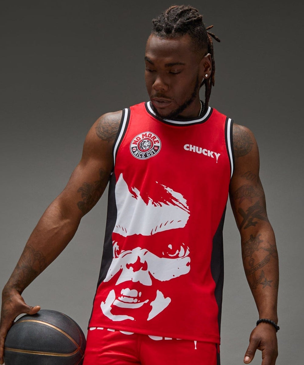Chucky Basketball Jersey - Red