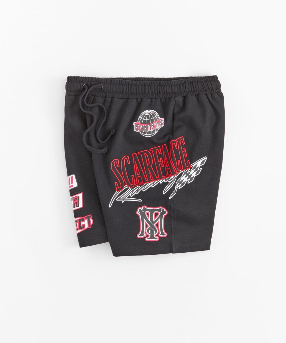 Scarface Racing Short - Black