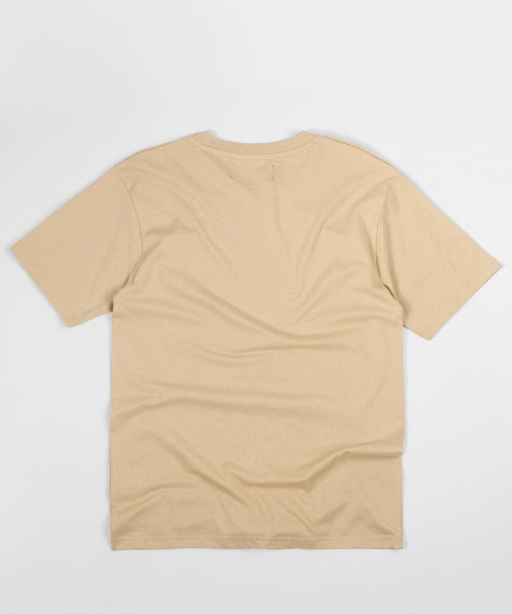 How High Poster Short Sleeve Tee - Sand
