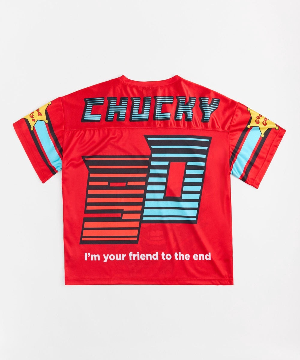 Chucky Football Jersey - Red