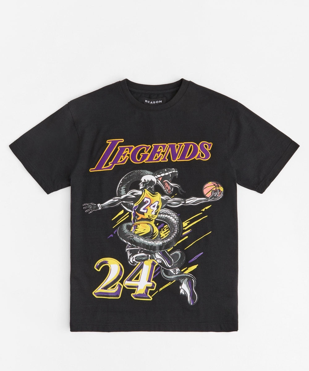 Legends 24 Short Sleeve Tee - Black