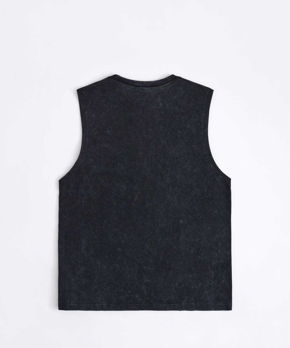 Chase the Unknown Muscle Tee - Black