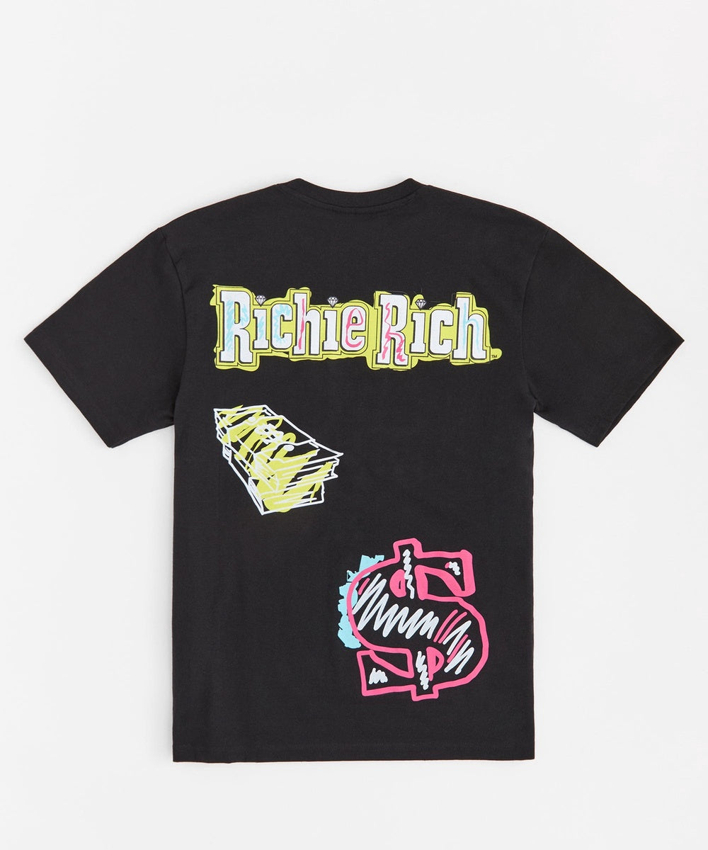 Richie Rich Money Short Sleeve Tee - Black