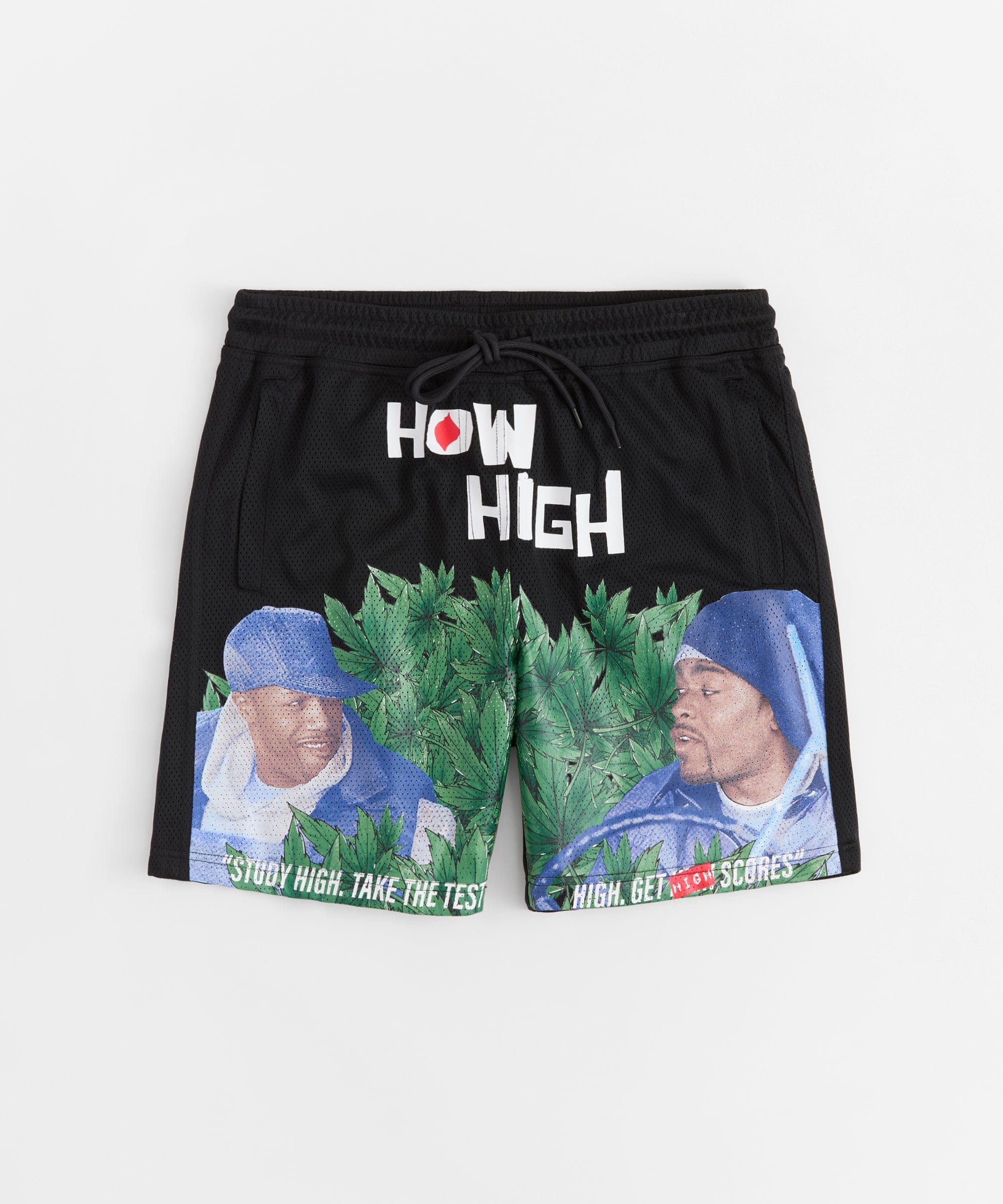 How High Mesh Short - Black